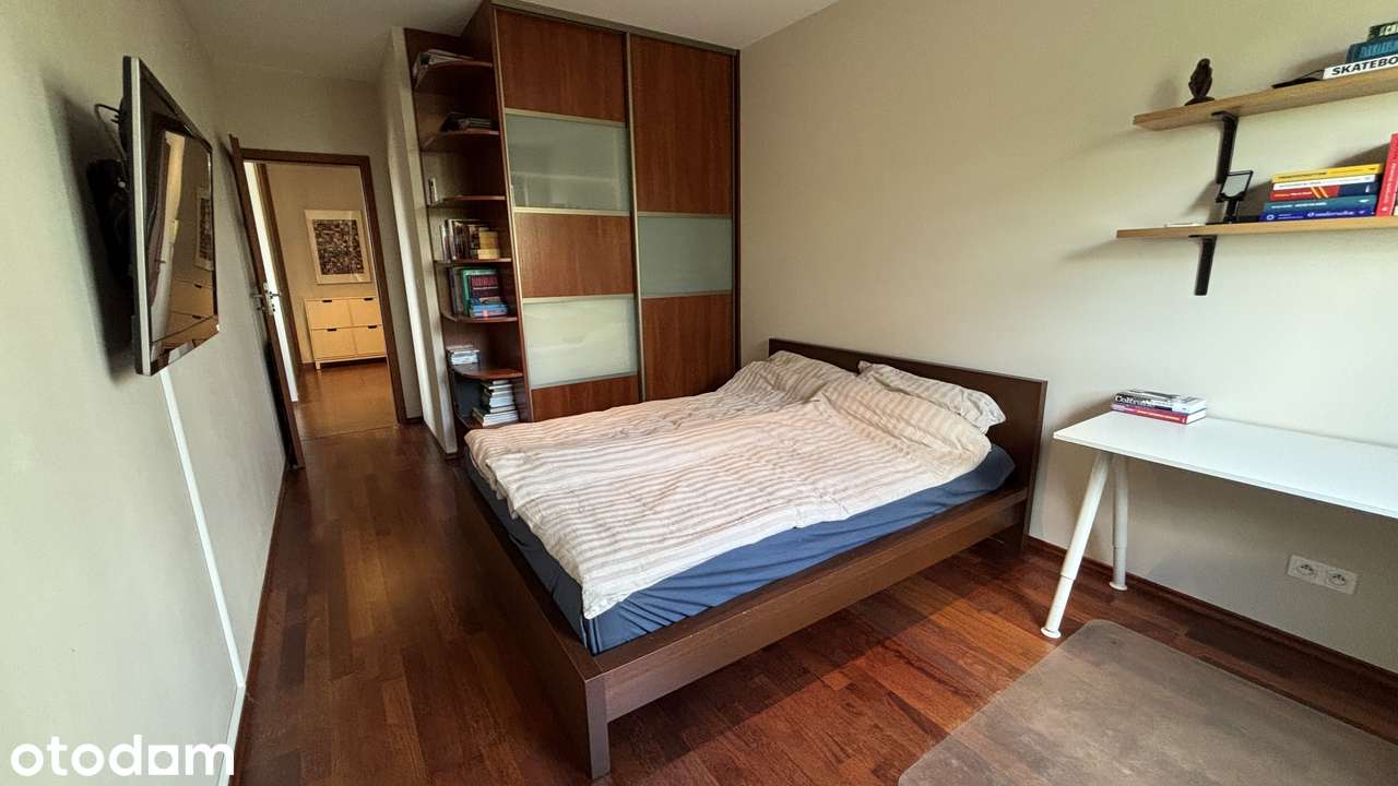 Mieszkanie 2-pokojowe z balkonem i garażem podziemnym.