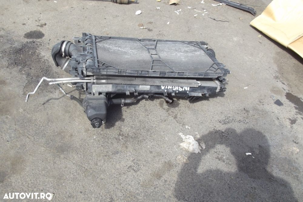 Radiator apa Opel Insignia radiator clima ventilatoare termocuple - 3