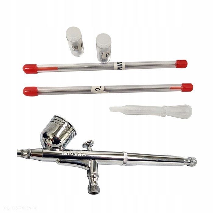 Aerograf Magma AB-130 3 dysze 0.2 0.3 0.5 - 1