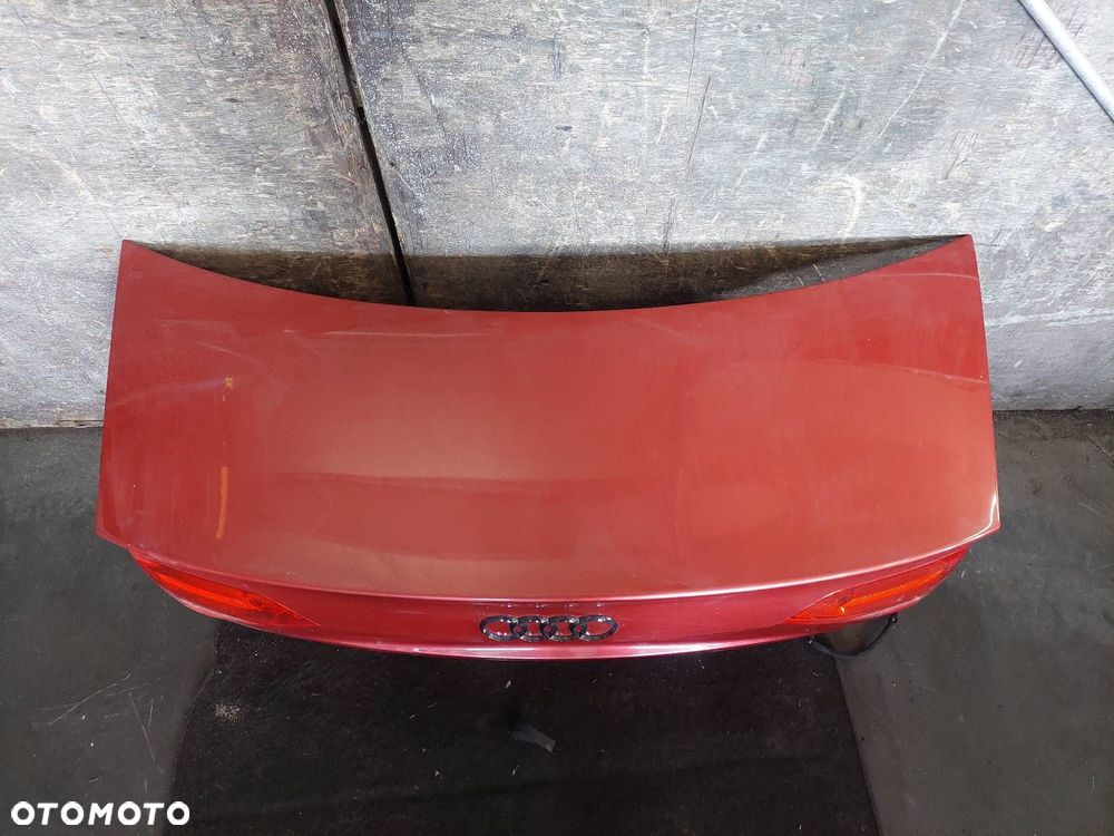 KOMPLETNY TYŁ KLAPA ZDERZAK BELKA LAMPY LAMPA AUDI A4 B8 SEDAN LZ3F - 9