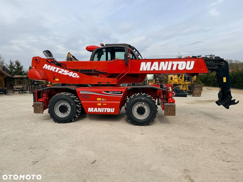 Manitou Ładowarka teleskopowa MANITOU ROTO Mrt 2540 + Privilage 360° obrotowa 2150 2550 bez Dpf i Adblue  PILOT sterowania Kosz Widły manitka silnik Mercedes  Wciagarka  1 właściciel KLIMA serwisowana Merlo - 27