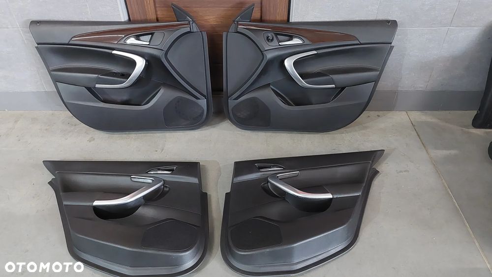 FOTELE PRZÓD, KANAPA TYŁ, BOCZKI KOMPLET OPEL INSIGNIA HB R2012 ANGLIK - 8