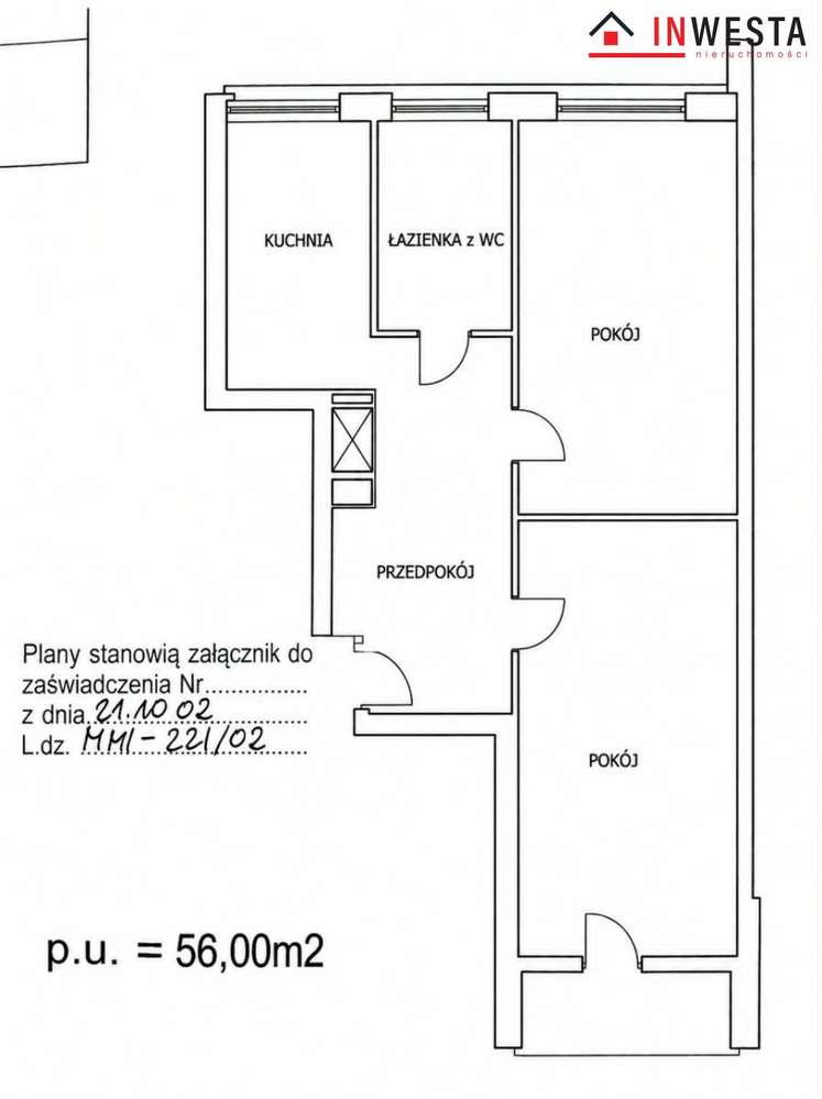 Żoliborz 2 Pokoje Balkon CEGŁA Metro Warto - Pełny obrazek: 3/12