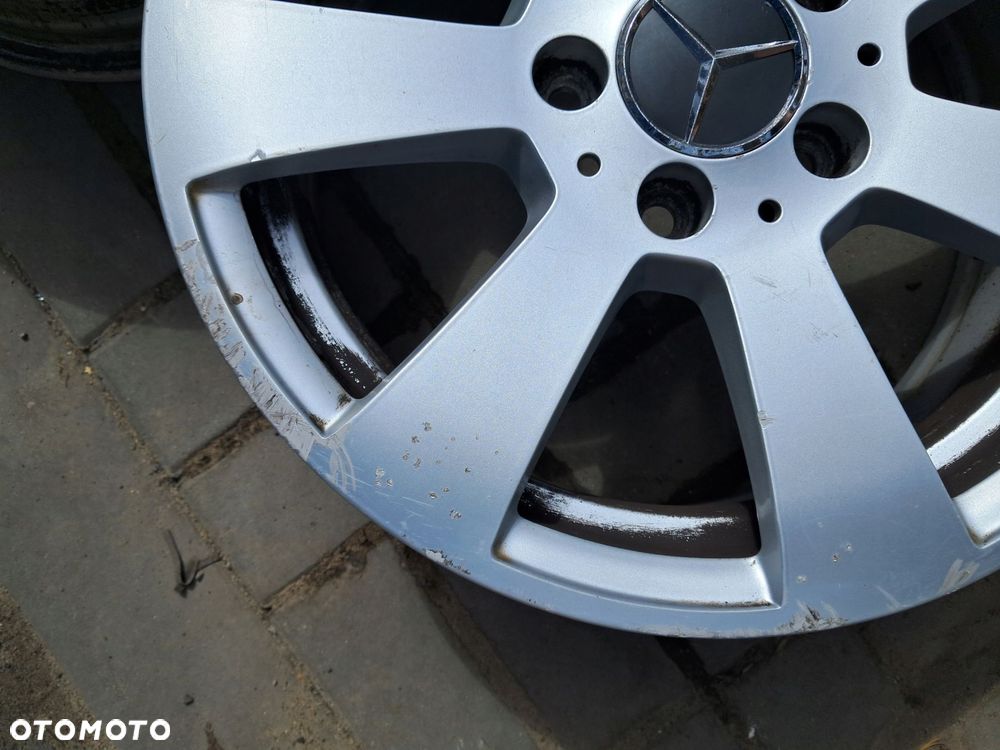 mercedes c klasa w204 felgi aluminiowe 16" 5x112 zamiennik - 6