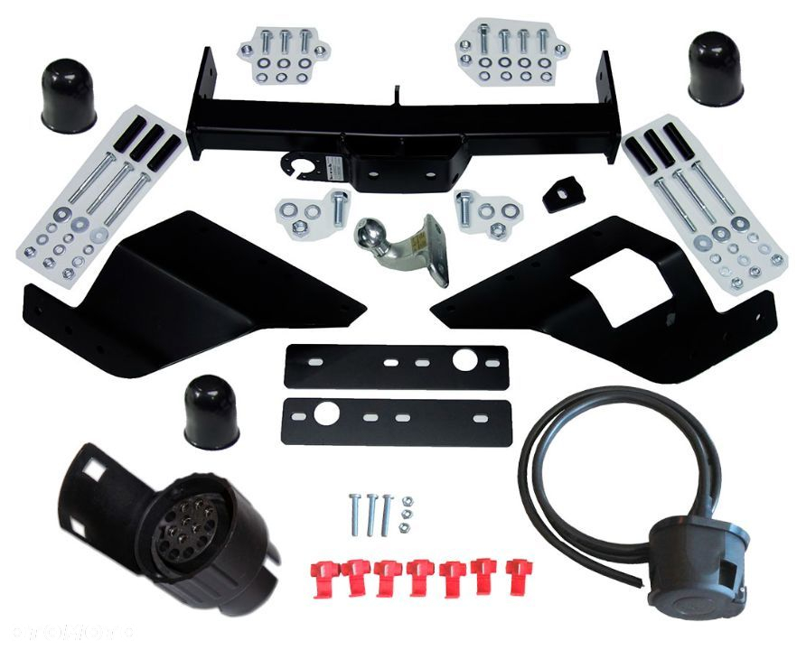 KOMPLETNY HAK+WIĄZKA 7PIN + GNIAZDO  HONDA CRV 2II 2002-2007 CR-V - 12