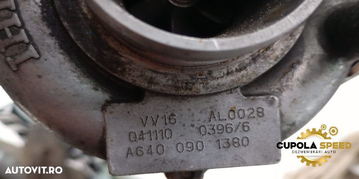 Turbosuflanta / Turbo / Turbina 2.0 CDI A6400901380 Mercedes-Benz B-C - 3