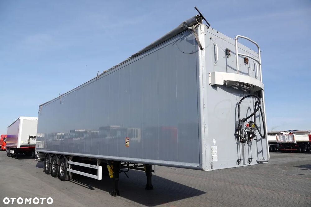 Kraker WALKING FLOOR / RUCHOMA PODŁOGA / 92 M3 / OŚ PODNOSZONA / WAGA 7300KG - 7