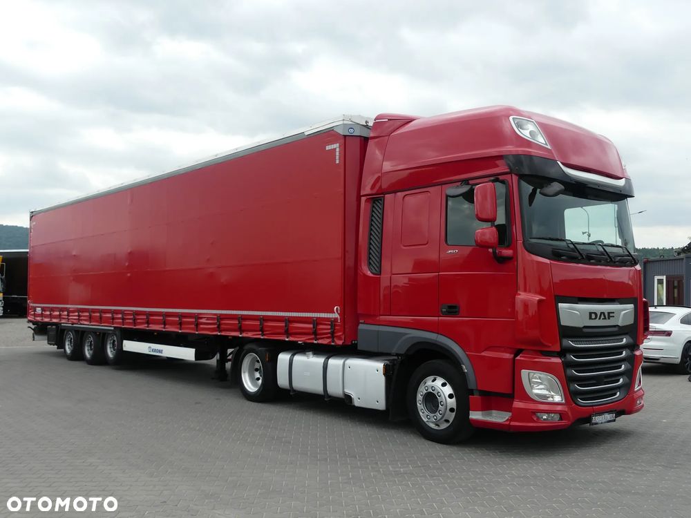 DAF XF 106.450 + KRONE FIRANKA / ZESTAW MEGA / RETARDER / - 11
