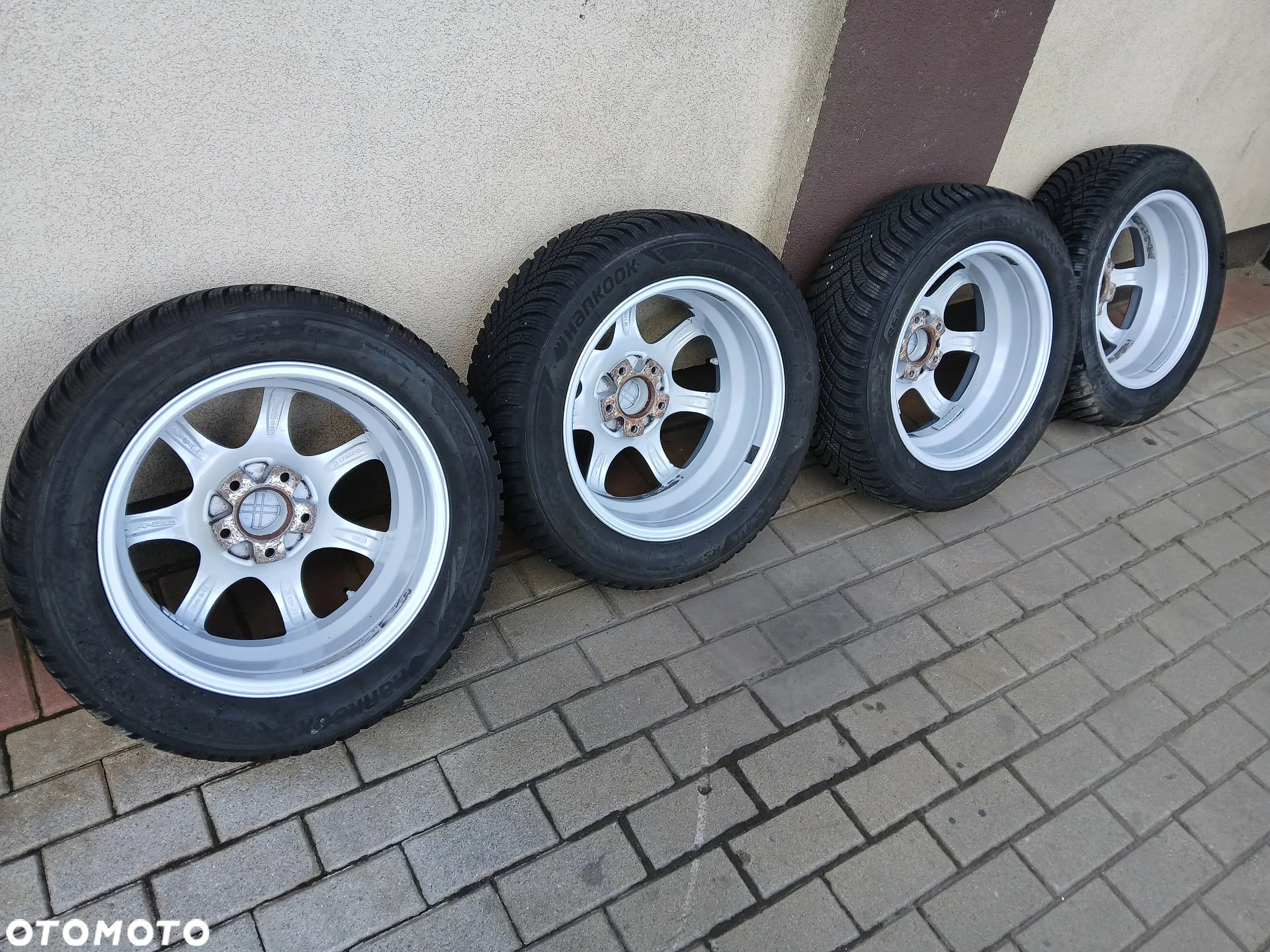 felgi koła honda, kia, hyundai 5x114,3 r16 et45 igły  hankook 205/55 8mm (3723) - 10