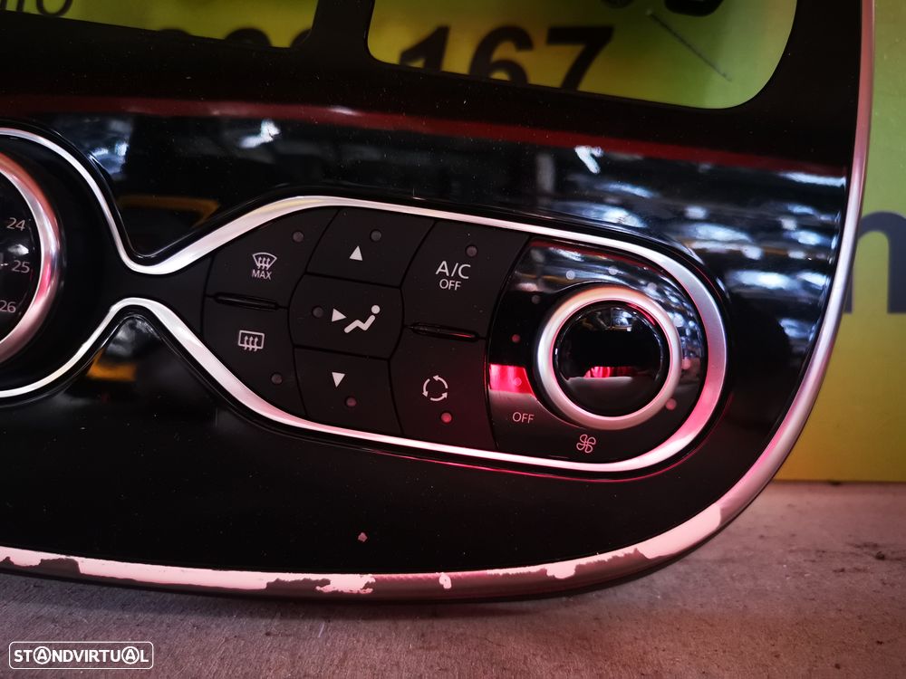 RENAULT CLIO IV CLIMATRONIC / GRELHA CENTRAL TABLIER - S064 - 4