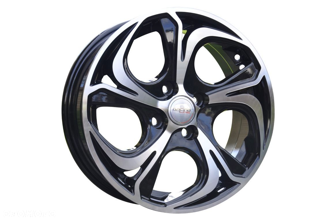 4x Felgi 15 4x108 m.in. do CITROEN C3 C4 PEUGEOT 206 207 208 - BY980 (LU1235) - 2