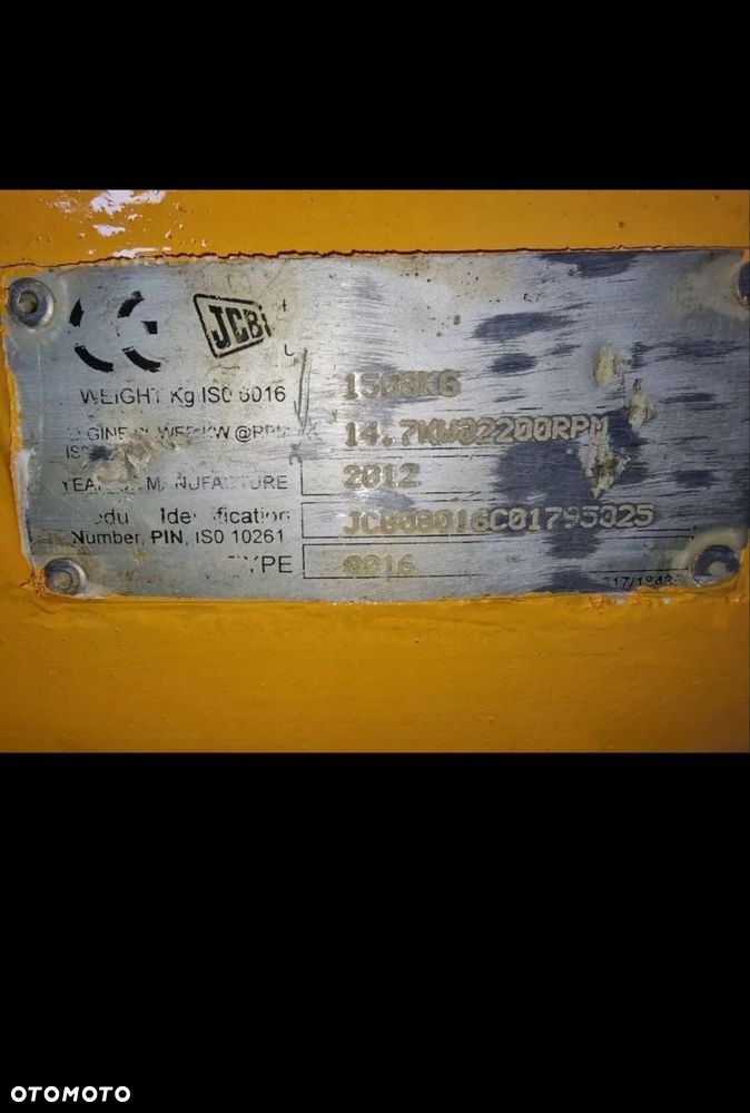 JCB 8016 - 1