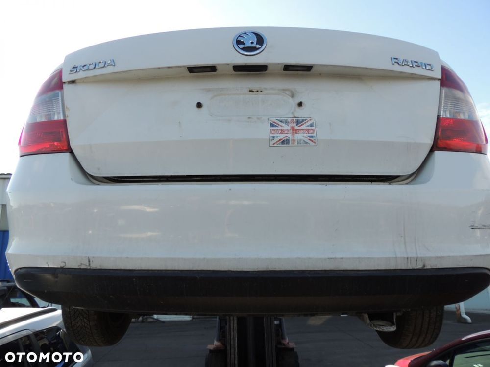 Wzmocnienie zderzaka tył SKODA Rapid '14 - 1