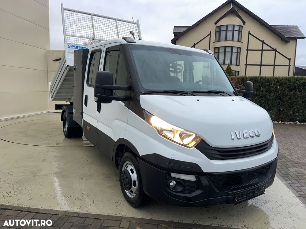 Iveco Daily Doka 35C14 7LOCURI  PUNTE DUBLA  BASCULABIL - 1