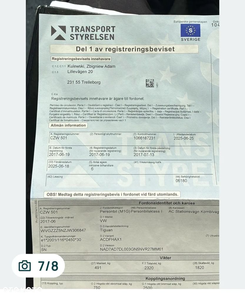 Volkswagen Tiguan 2.0 TDI SCR 4Motion (BlueMotion Techn.) DSG Comfortline - 8