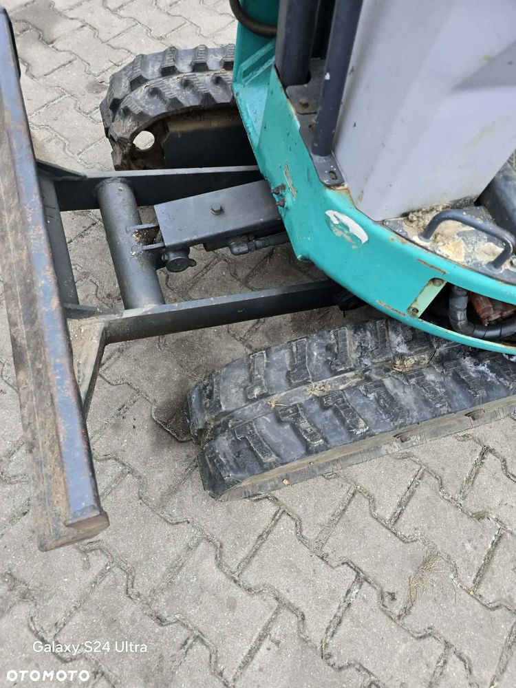 Kubota IHI is9ux Japonska minikoparka Oryginalna po serwisie 1 tona 1653 moto godziny Yanmar Film - 26