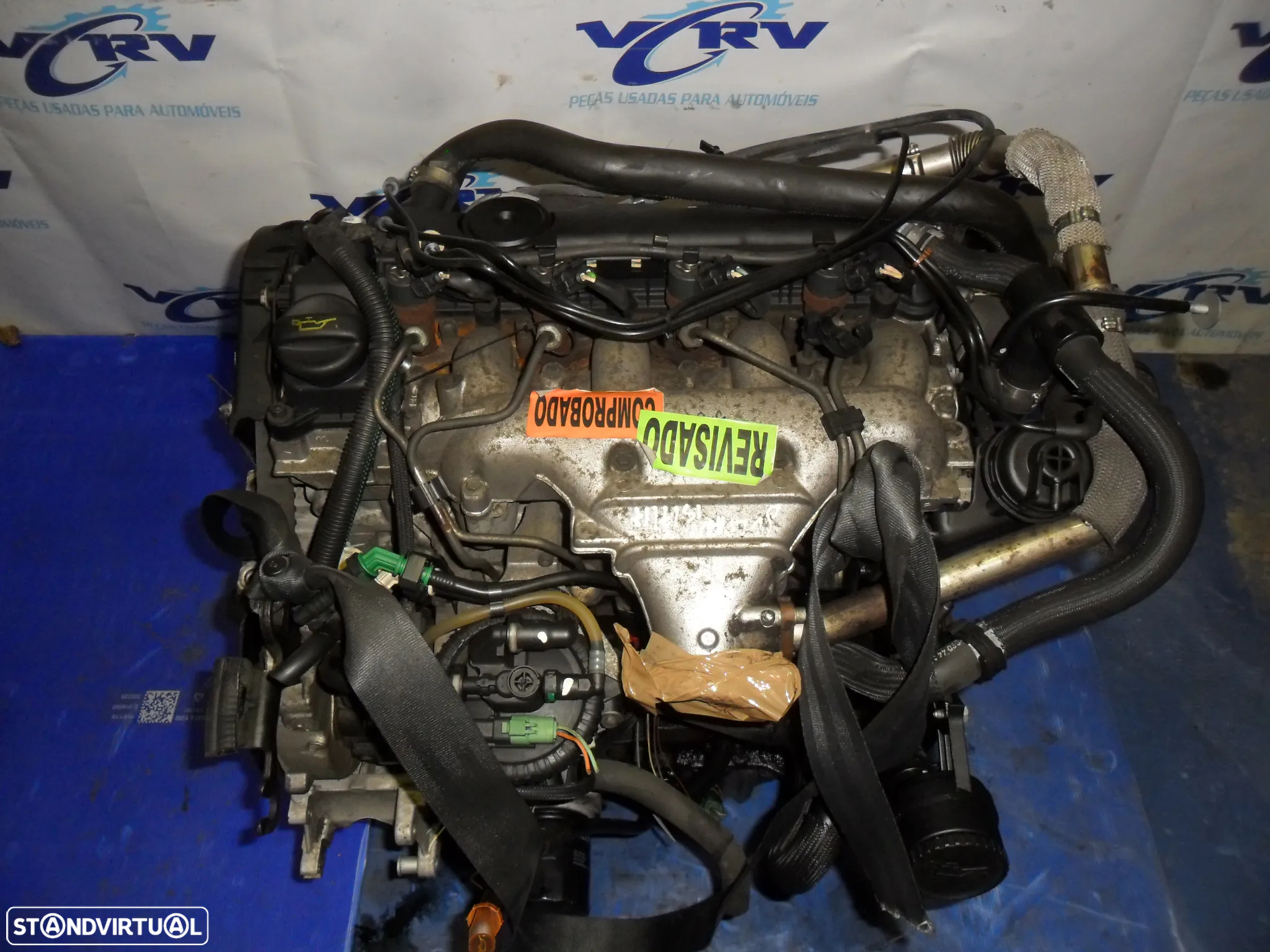 Motor Peugeot 807 2.2 hdi Ref.: 4HW - Motor usado - 3