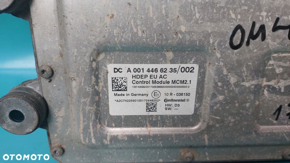 MERCEDES ACTROS MP4 STEROWNIK SILNIKA MCM2.1 - A0014466235 - 2