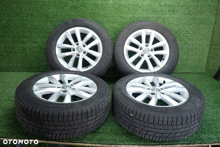 VW TOURAN 6.5Jx16 ET48 205/60/16 5x112 felgi koła aluminiowe - 1