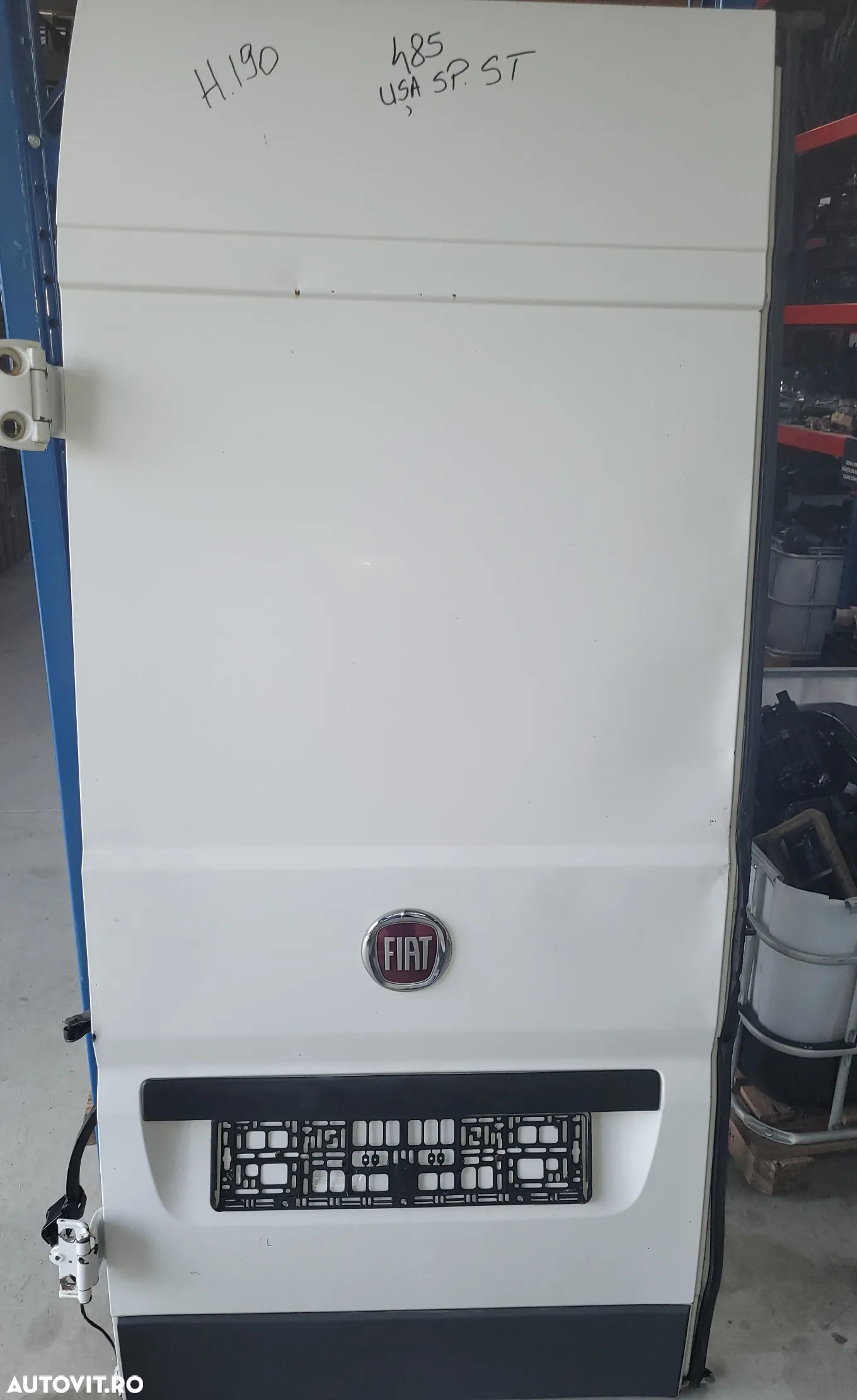 Usi spate model inalt cu tabla sau geam  pentru Peugeot Boxer / Citroen Jumper / Fiat Ducato (2006-2016) an fabricatie Euro 4/Euro 5 - 3