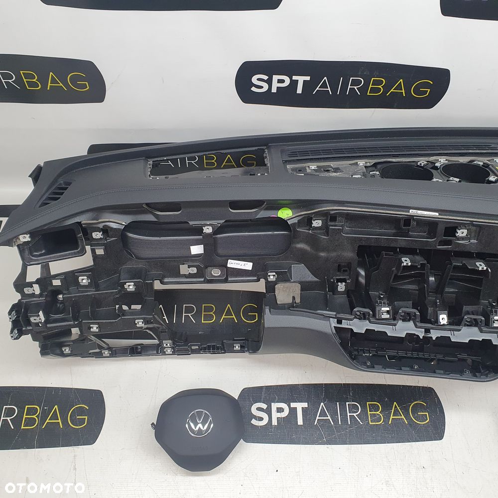 VW PASSAT B9 DESKA ROZDZIELCZA KONSOLA HEAD UP KOKPIT PULPIT PODUSZKI AIRBAG AIR BAG PASY KIT SET - 3