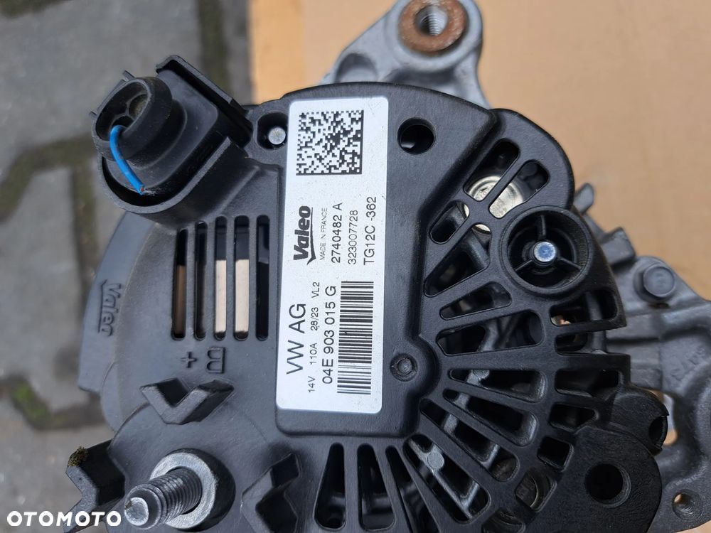 Skoda Octavia III alternator 1.5 tsi 04E903015G Volkswagen Golf VII Passat B8 Leon III arona audi - 4