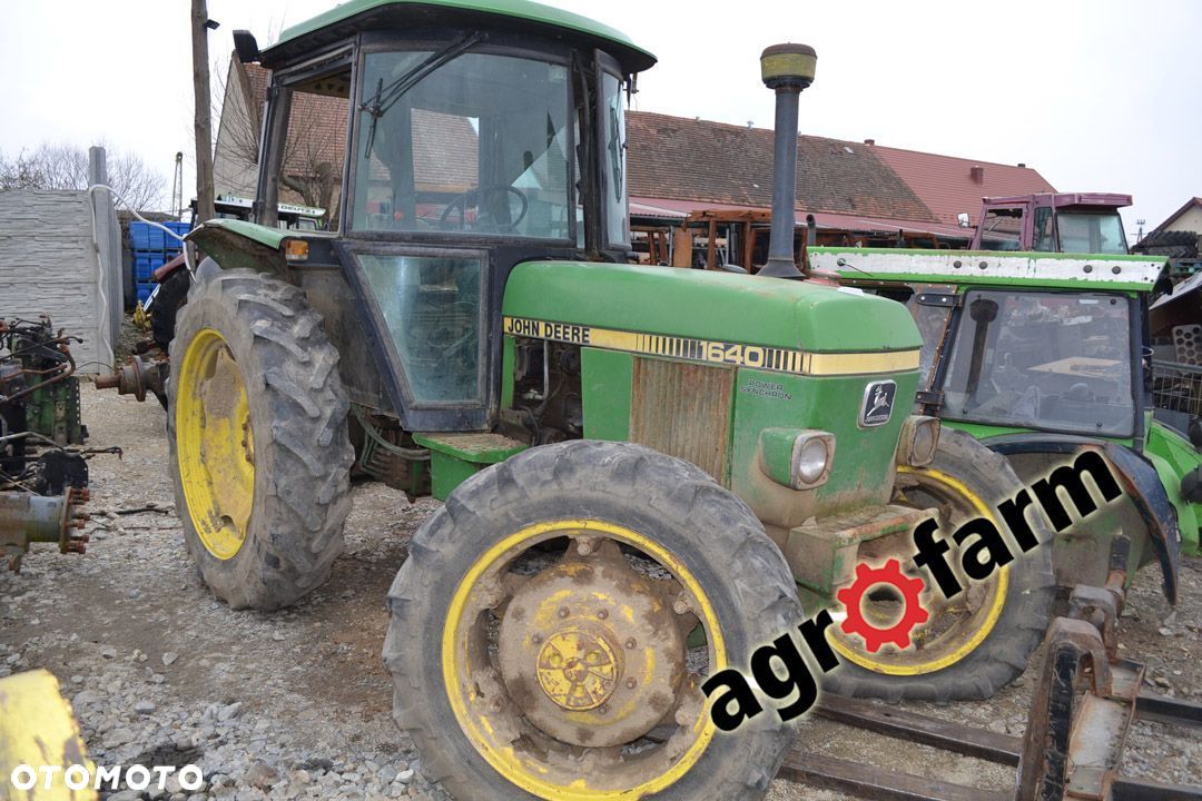 John Deere części 1640 2040 2140 1140  silnik most skrzynia zwolnica piasta zębatka koło zębate oś - 1