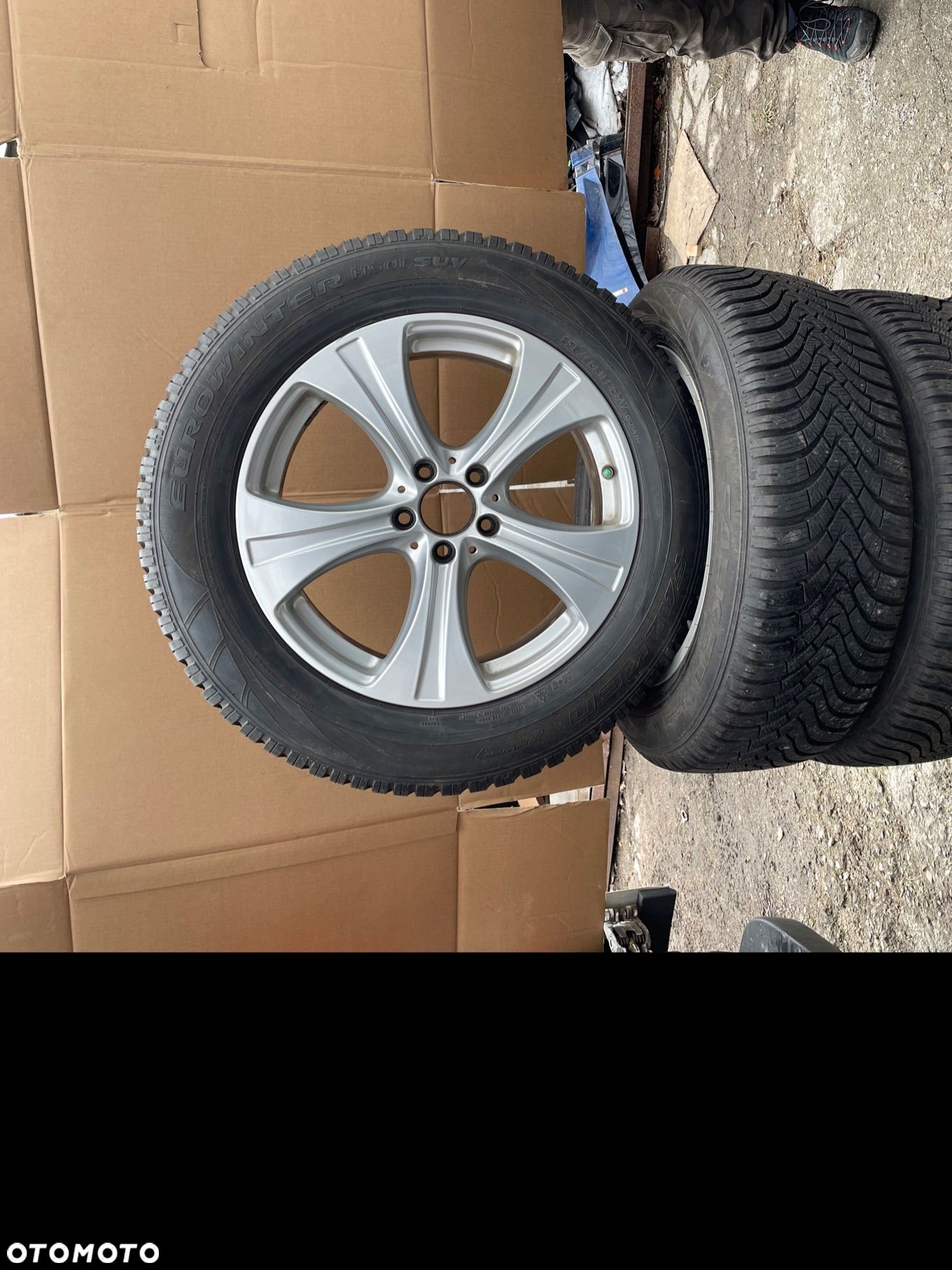 KOMPLET KÓŁ ZIMOWYCH ALU MERCEDES BENZ GLC W253 A2534010800 235/60R18 107V - 1