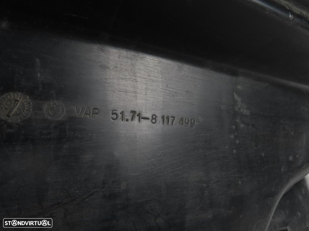 Resguardo da frente em Chapa Usado / Original BMW 5 Touring (E34)/BMW 5 (E34) 51... - 5