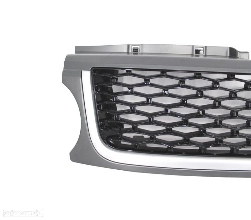 GRELHA RANGE ROVER SPORT 10-13 LOOK AUTOBIOGRAPHY CINZA PRETO - 3