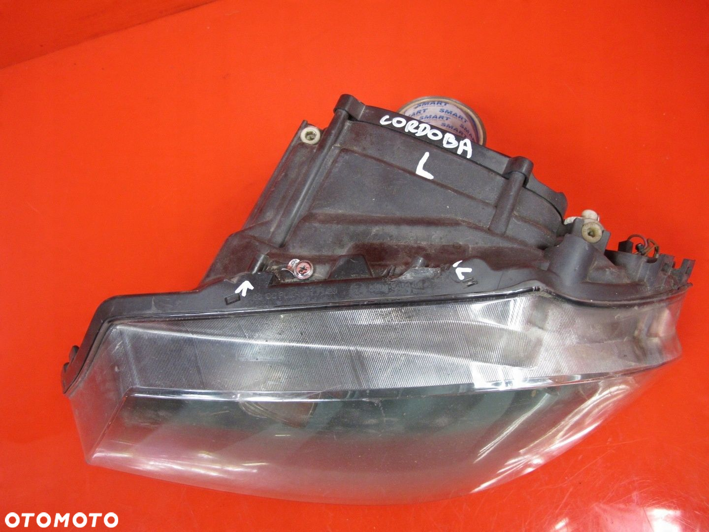 SEAT CORDOBA 6L II IBIZA 3 III LAMPA REFLEKTOR LEWA XENON VALEO - 4