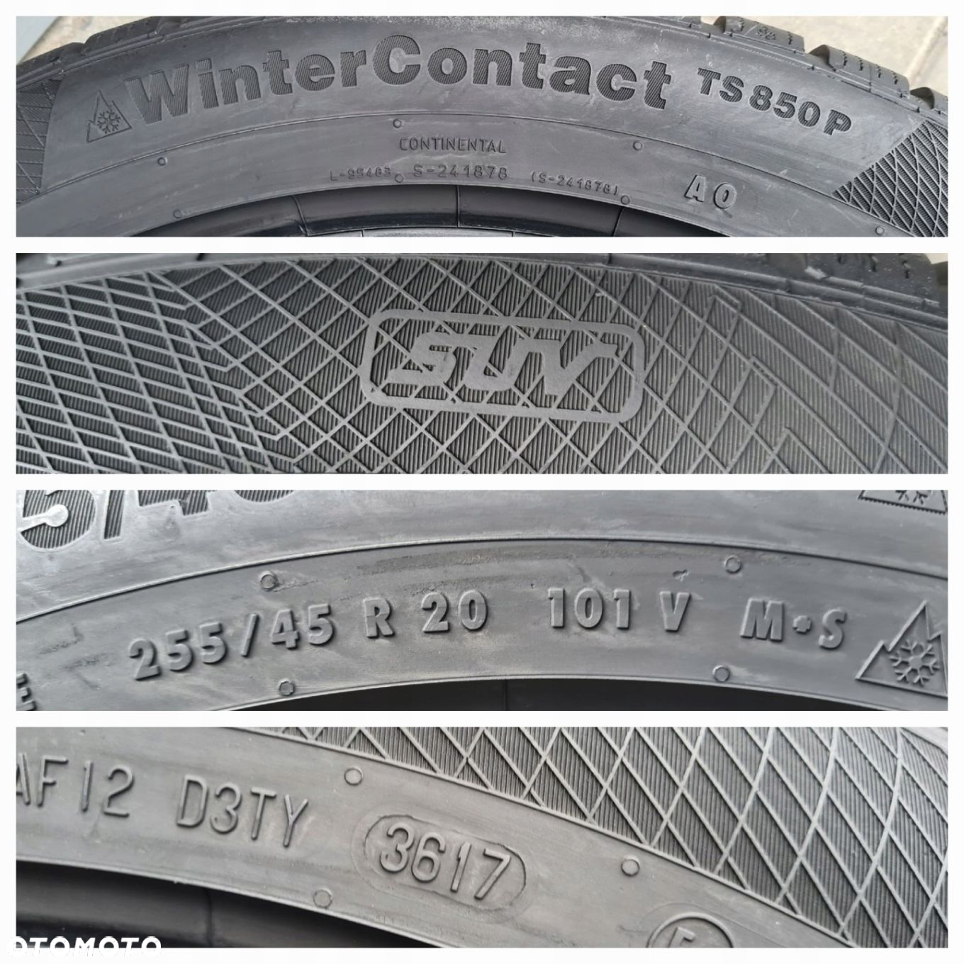 Continental WinterContact TS 850 P 255/45R20 101 V - 5