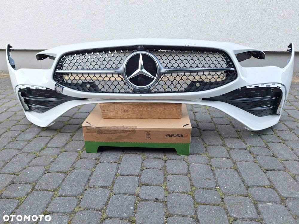 MERCEDES CLA AMG 118 W118 LIFT 23- NIE KLEJONY! ZDERZAK PRZÓD PRZEDNI+BDB GRILL+KRATKI ORYG. A1188856303 WYSYŁKA 24H - 6