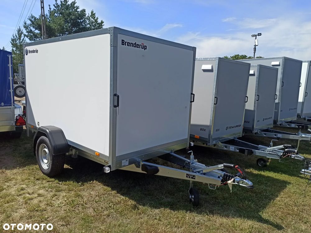 Brenderup Przyczepa CARGO CD260 WBR  furgon z rampą 260x155cm lekka z hamulcem 750kg - 11