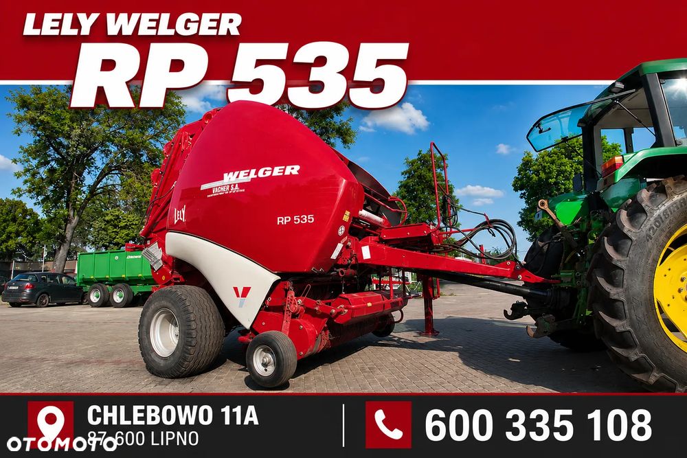 Lely LELY WELGER RP 535 FARMER + Noże Stan  Idealny Posiadam wiele maszyn Prasa Ciągnik Rozrzutnik - 2