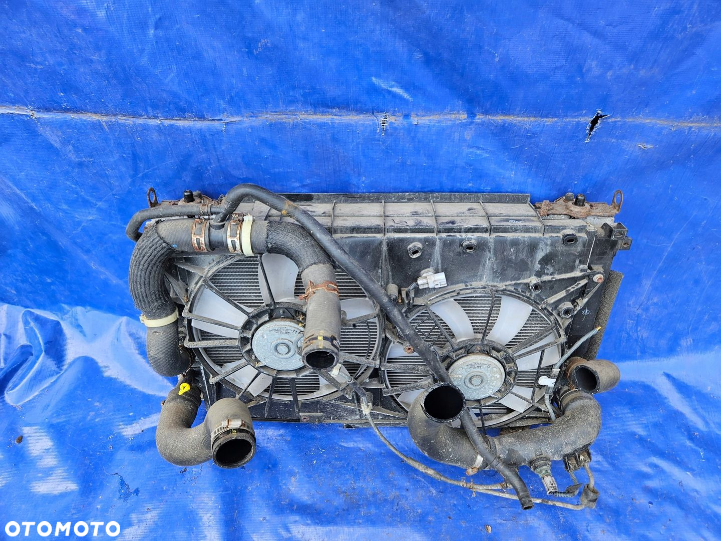 Toyota RAV4 06-12 komplet chłodnice chłodnica - 5