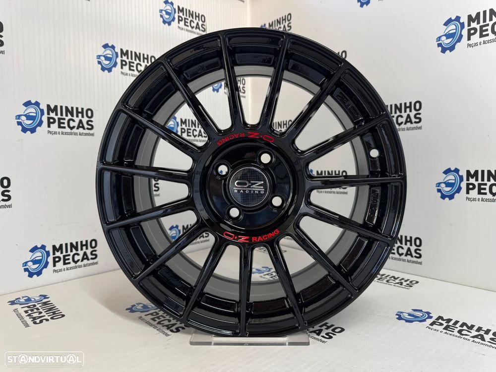 Jantes Look OZ Racing em 16 (4x100) Gloss Black - 8