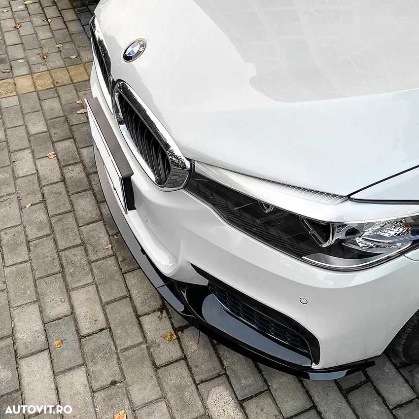 Prelungire Extensie Lip Bara Fata M BMW Seria 5 G30 G31, Negru Lucios - 6