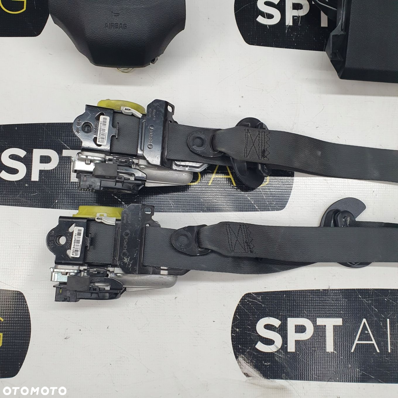 HYUNDAI IONIQ DESKA ROZDZIELCZA KONSOLA KOKPIT PULPIT PODUSZKI AIRBAG AIR BAG PASY KIT SET - 9