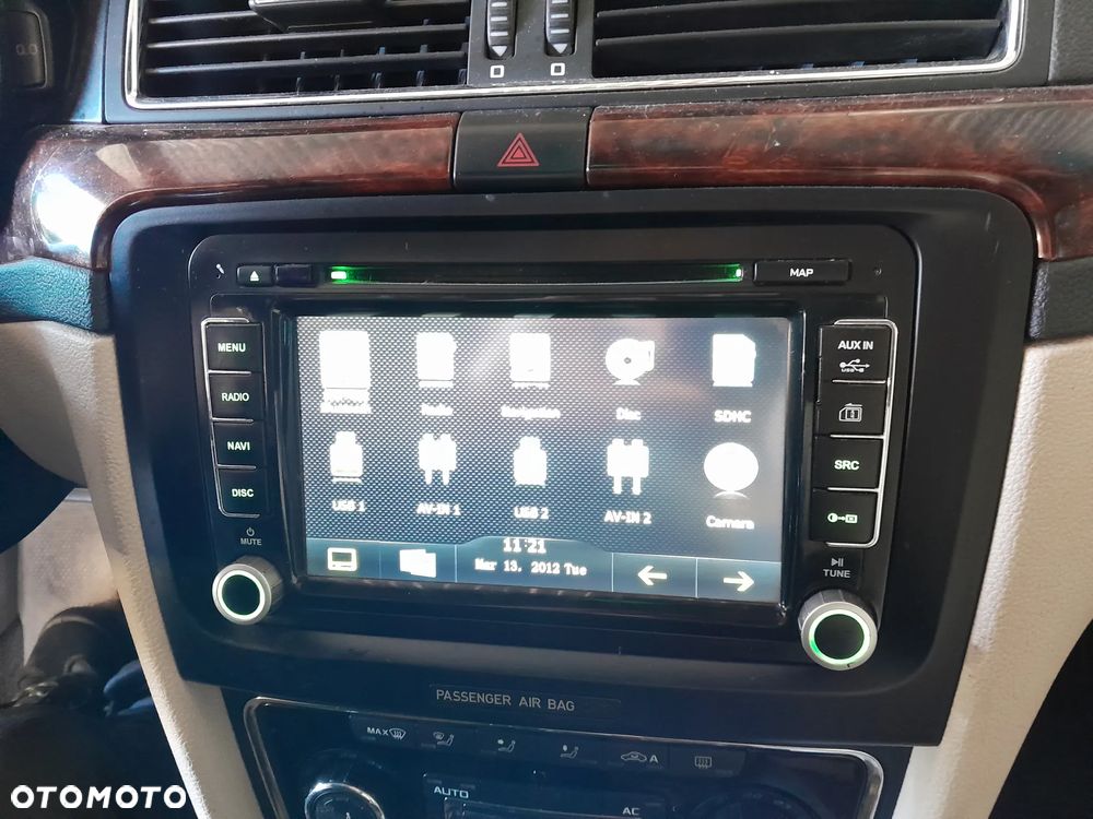 Radioodtwarzacz multimedialny SKODA Superb II VW Passat B6 08-18r. ADAYO CE69C8 - 5