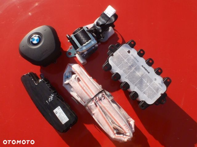 BMW 5 6 G31 G32 7 G11 G12 AIRBAG PODUSZKA KURTYNA PAS PASY naprawa regeneracja OKAZJA DESKA KONSOLA - 4