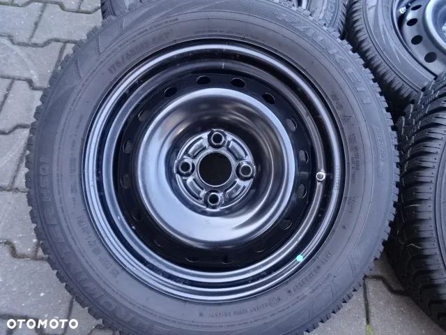 4x100x54 5Jx15 ET40 Suzuki koła zimowe15 opony 175/65/15 z czujnikami - 2