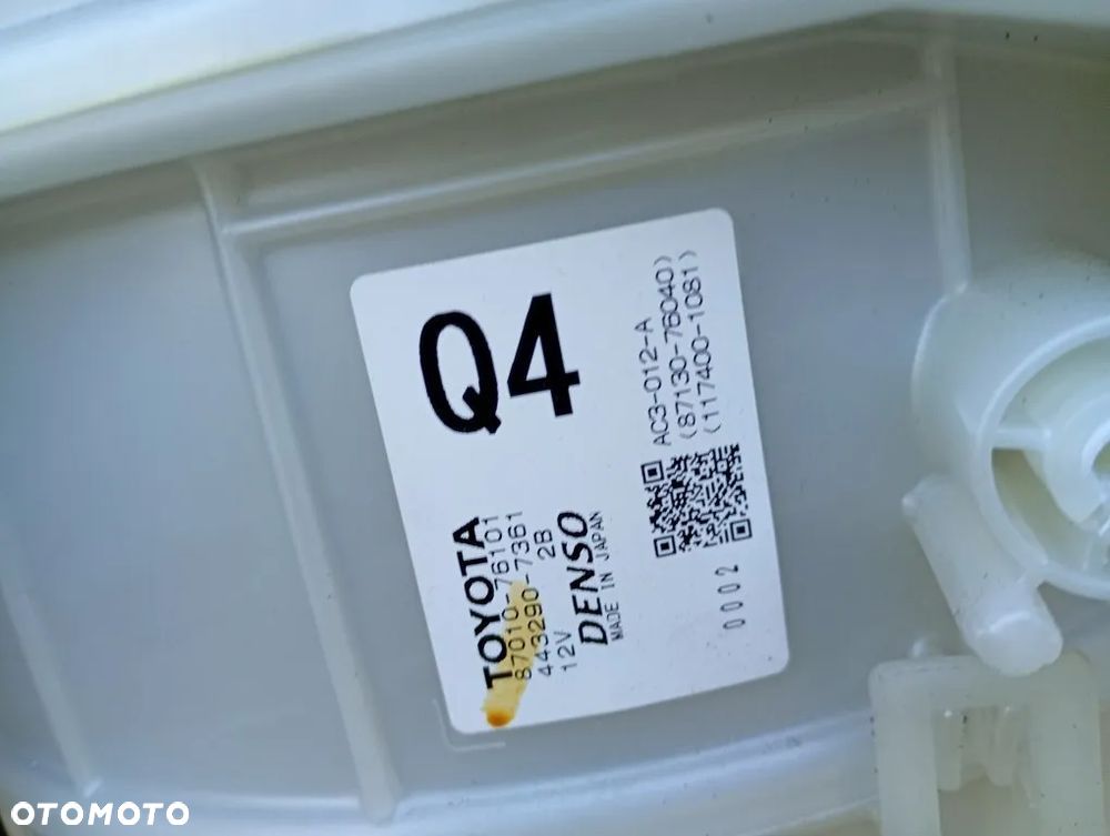 dmuchawa nawiewu wentylator nagrzewnica obudowa lexus ct 200h lift 2018r 87050-76081 - 6