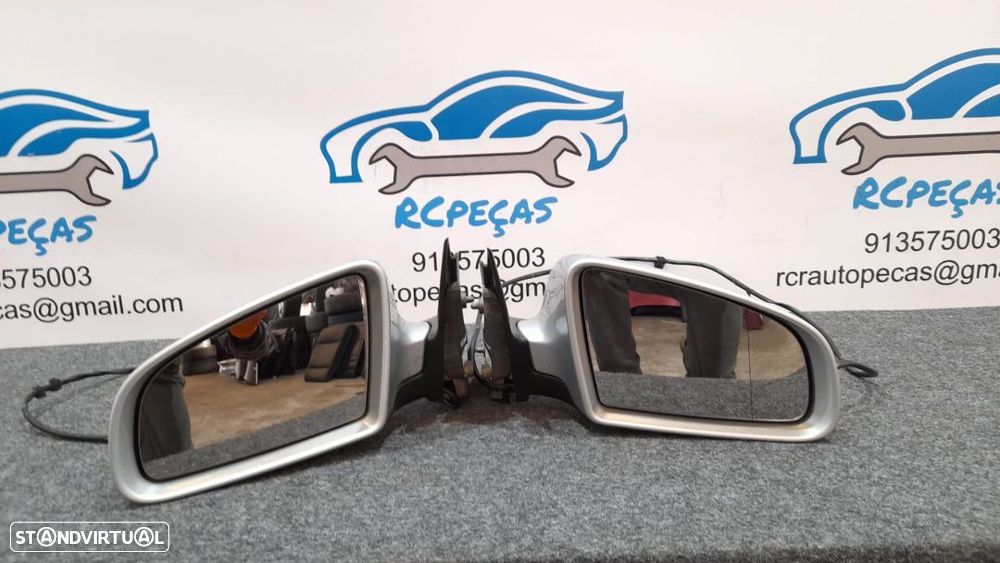 ESPELHO RETROVISOR ESQUERDO DIREITO AUDI A4 B7 8E1858531AA 8E1858531 8E1858532AA 8E1858532 ELETRICO ESPELHOS RETROVISORES