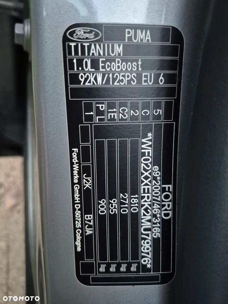 Ford Puma 1.0 EcoBoost Titanium - 16