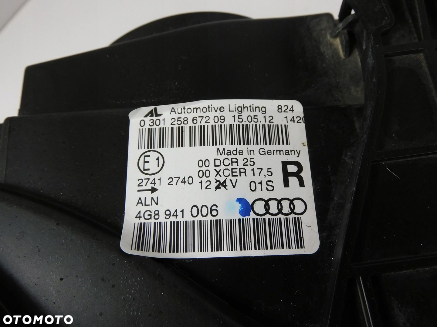 AUDI A7 C7 4G8 LAMPA PRAWA LEWA XENON LED 4G8941006-05 NIE SKRĘTNE ŚLIZGI - 11