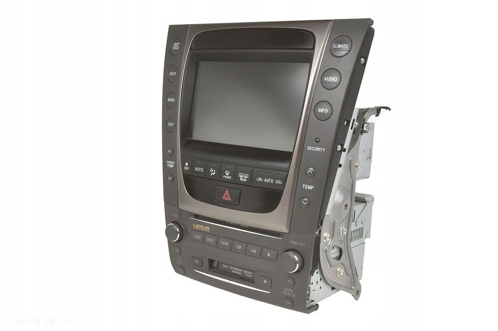 radio nawigacja panel klimy lexus gs iii - 1