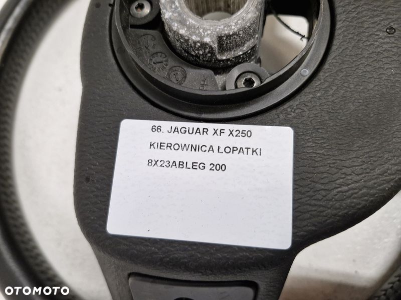 jaguar xf x250 1 i kierownica skóra łopatki 8x23ableg - 10