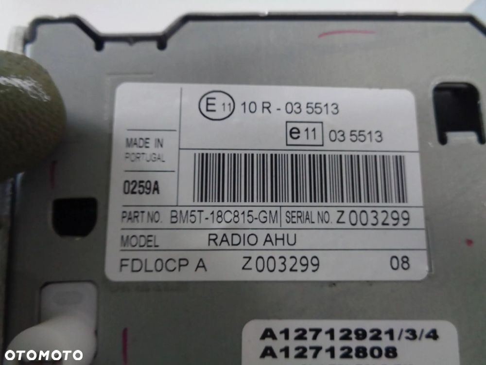 ford focus iii mk3 10-19 radio nawigacja bm5t18c815gm - 3