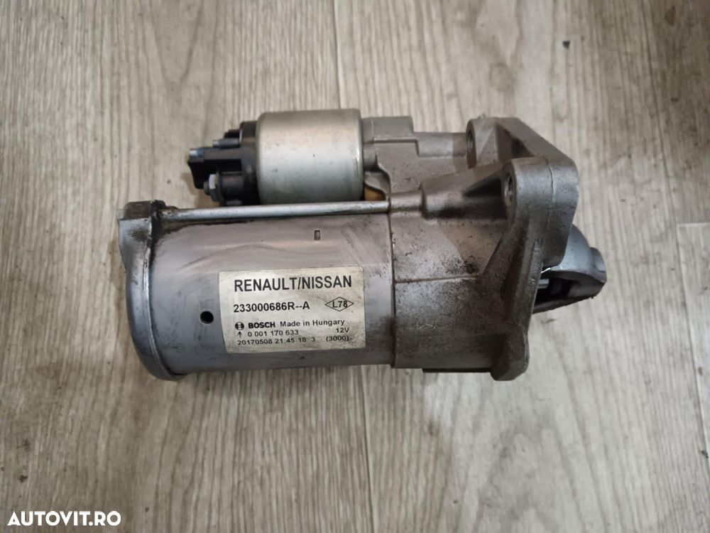 ELECTROMOTOR RENAULT ESPACE 5, TALISMAN, TRAFIC, KADJAR BITURBO 1.6 D 233000686r, 0001170633